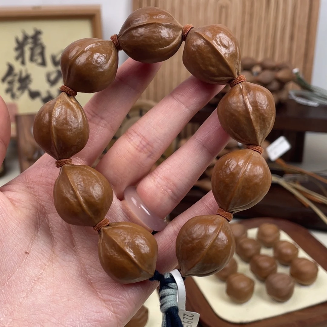 板***头橄榄核手串/手链22.5 28梅林铁核