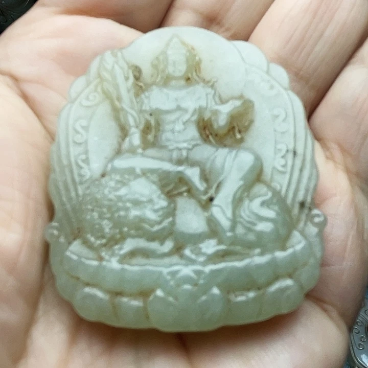和田玉（青白玉）未镶嵌颈饰