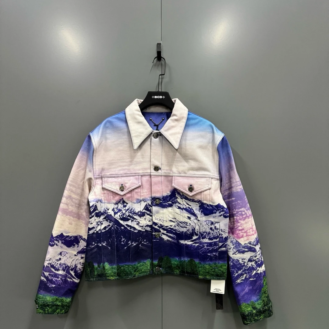 未使用 LouisVuitton/路易威登 (ll) 风景外套48-56 016675