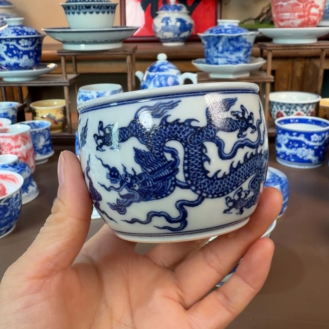 ℒ***生景德镇陶瓷手工手绘