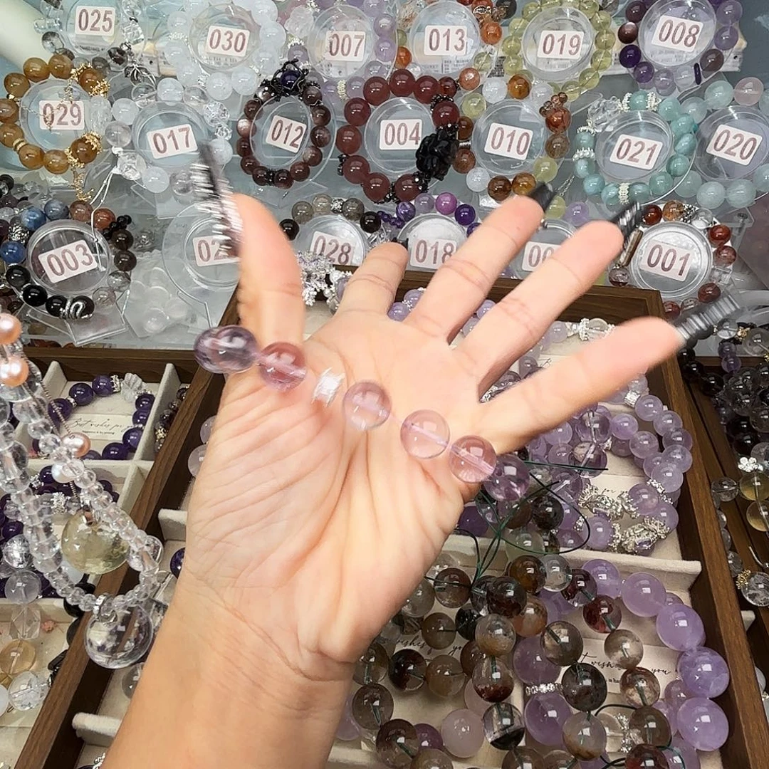 甜***v银S925镶嵌手链水晶788899