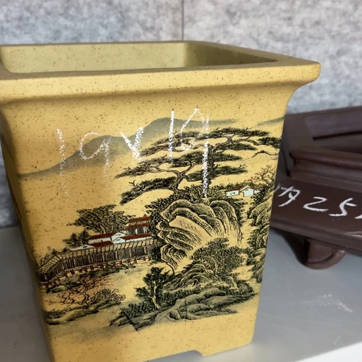 紫砂花盆宜兴紫砂