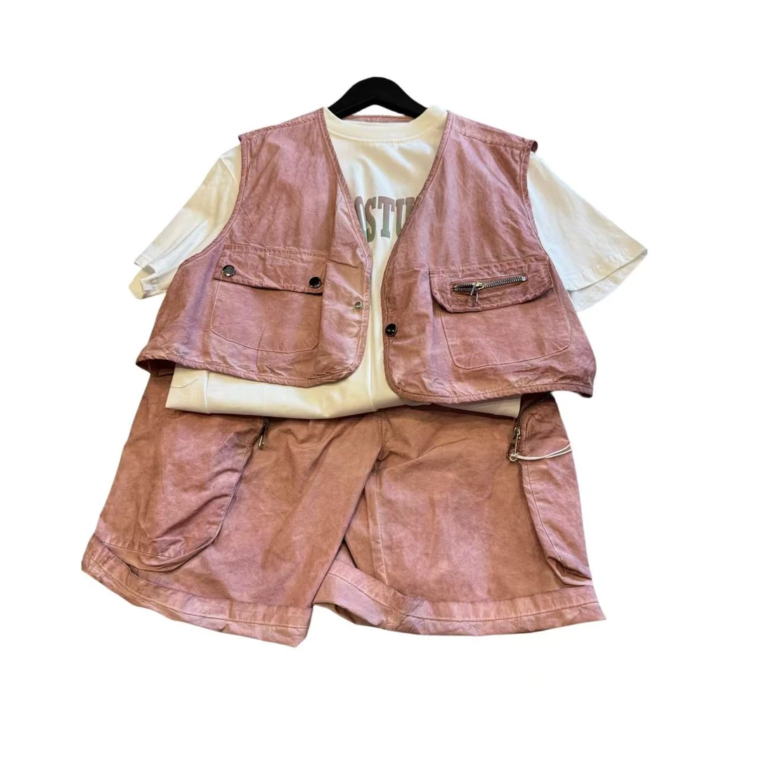 样衣【粉色套装】25D70 5-13 2首