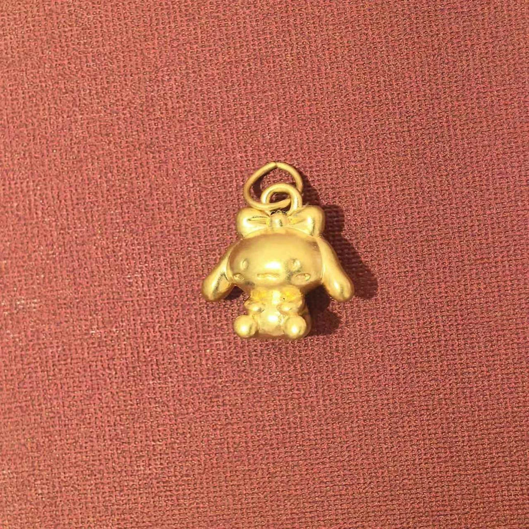 足金999玉桂狗提溜（配件）-JFX1308