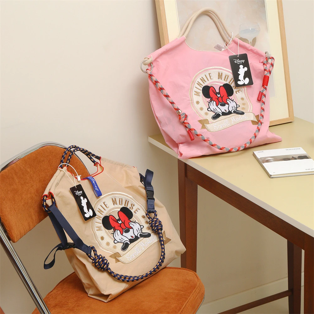 中号大号春夏万针重工刺绣购物袋防水速干休闲个性斜挎包托特包