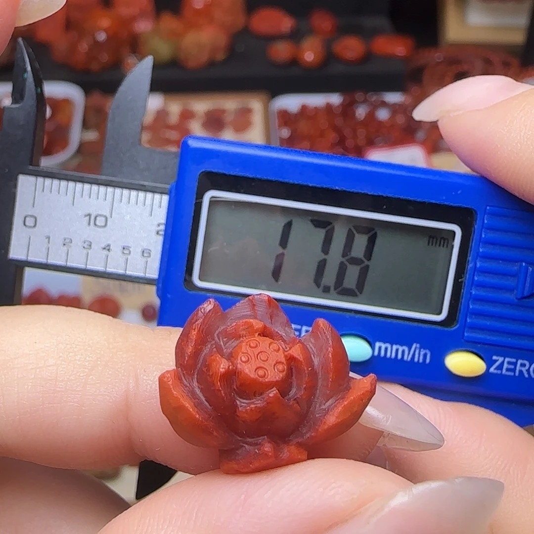 南红玛瑙未镶嵌吊坠(不含链)