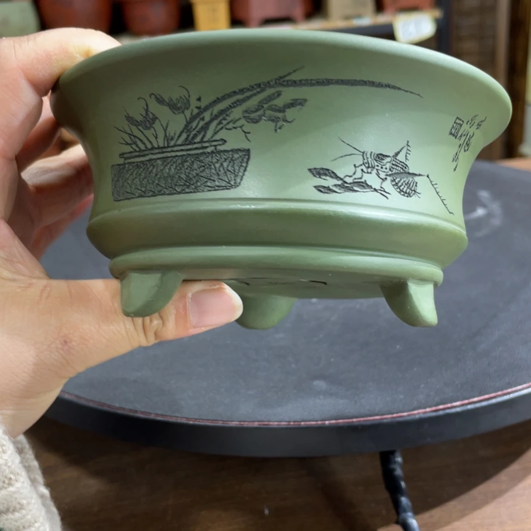 紫砂花盆紫砂花盆在这里