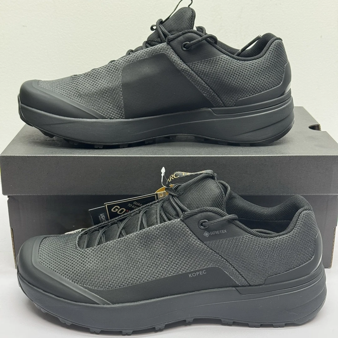 新款刺绣低帮防水防滑耐磨减震徒步运动鞋男鞋