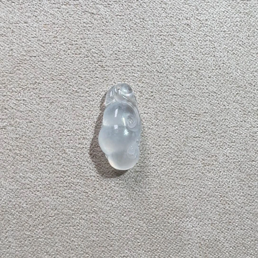 *****翡翠未镶嵌颈饰天然A货翡翠如意