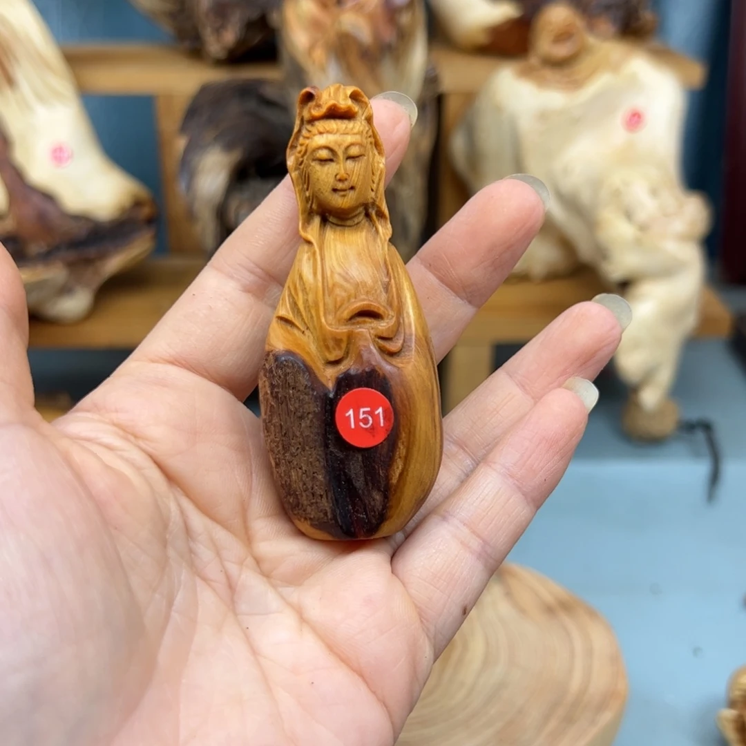 柏木崖柏木摆件手把件，80