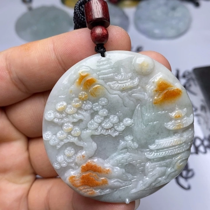 颈饰未镶嵌翡翠翡翠