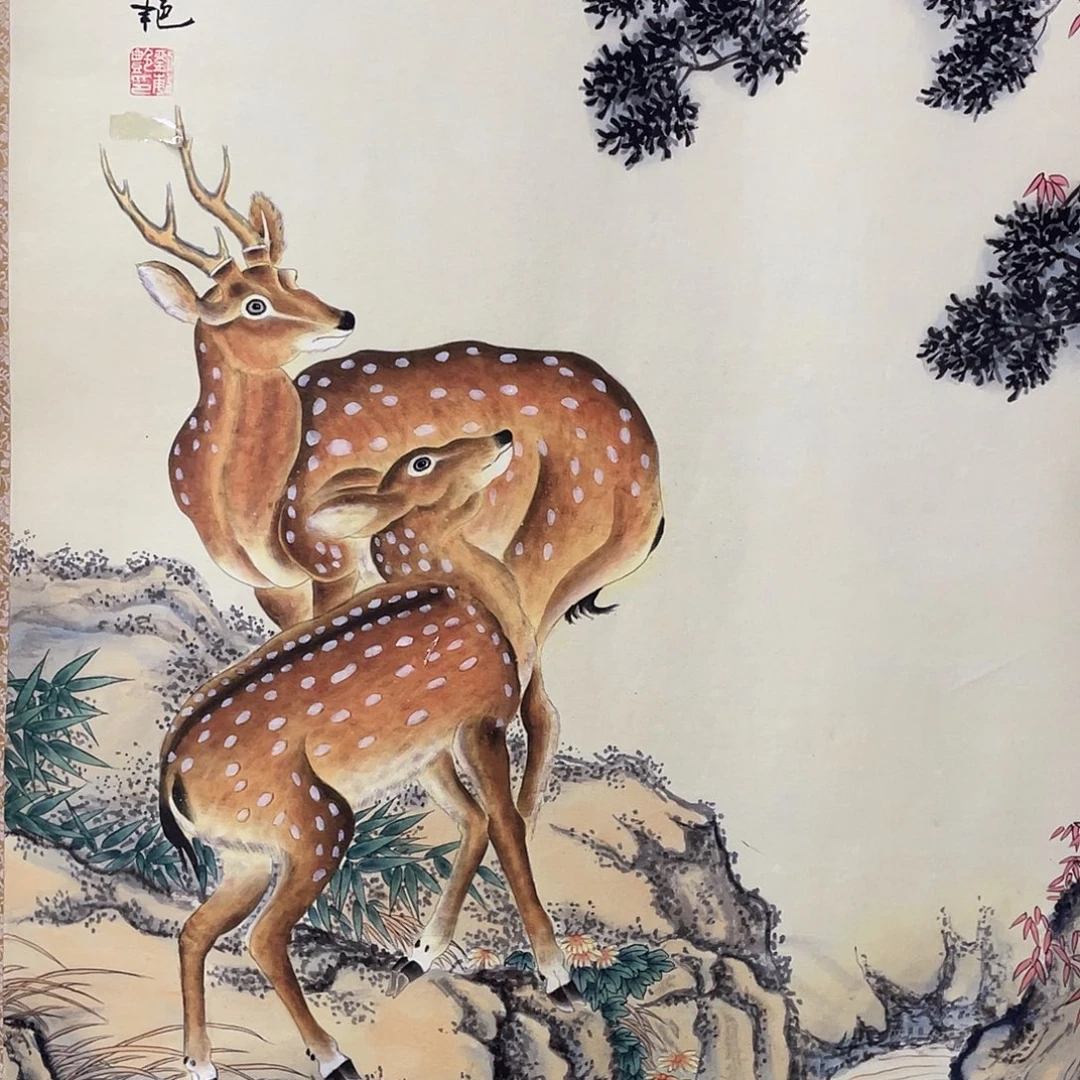 国画老师手绘带运险w