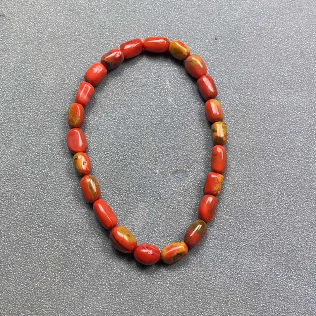 南红玛瑙手串未镶嵌