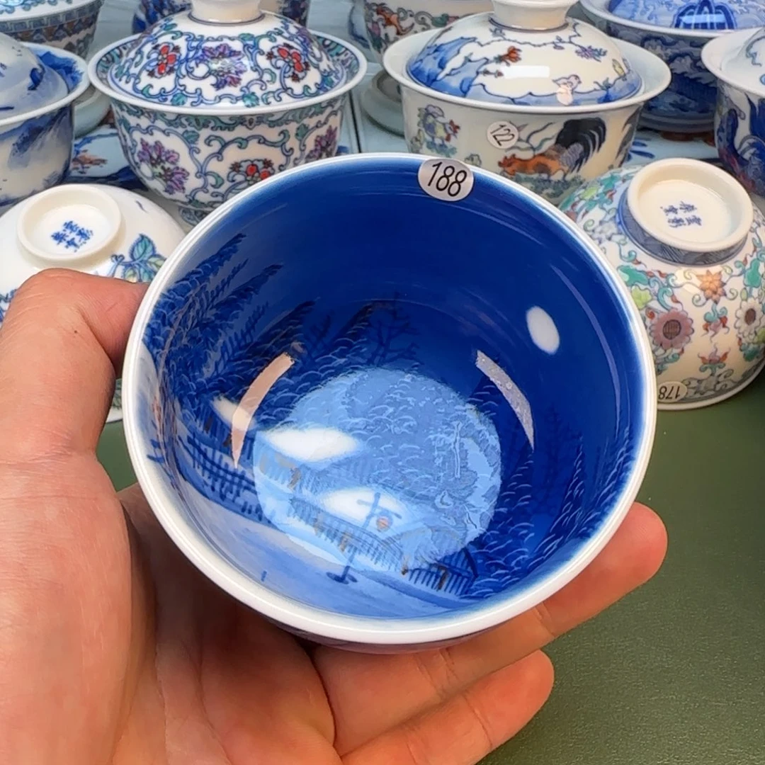 景德镇手工手绘茶具188