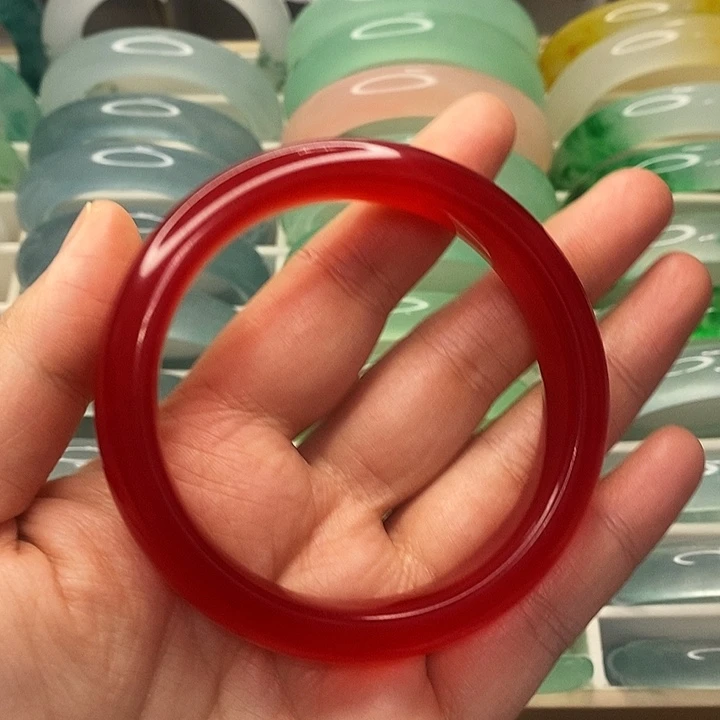 石英质玉未镶嵌手镯