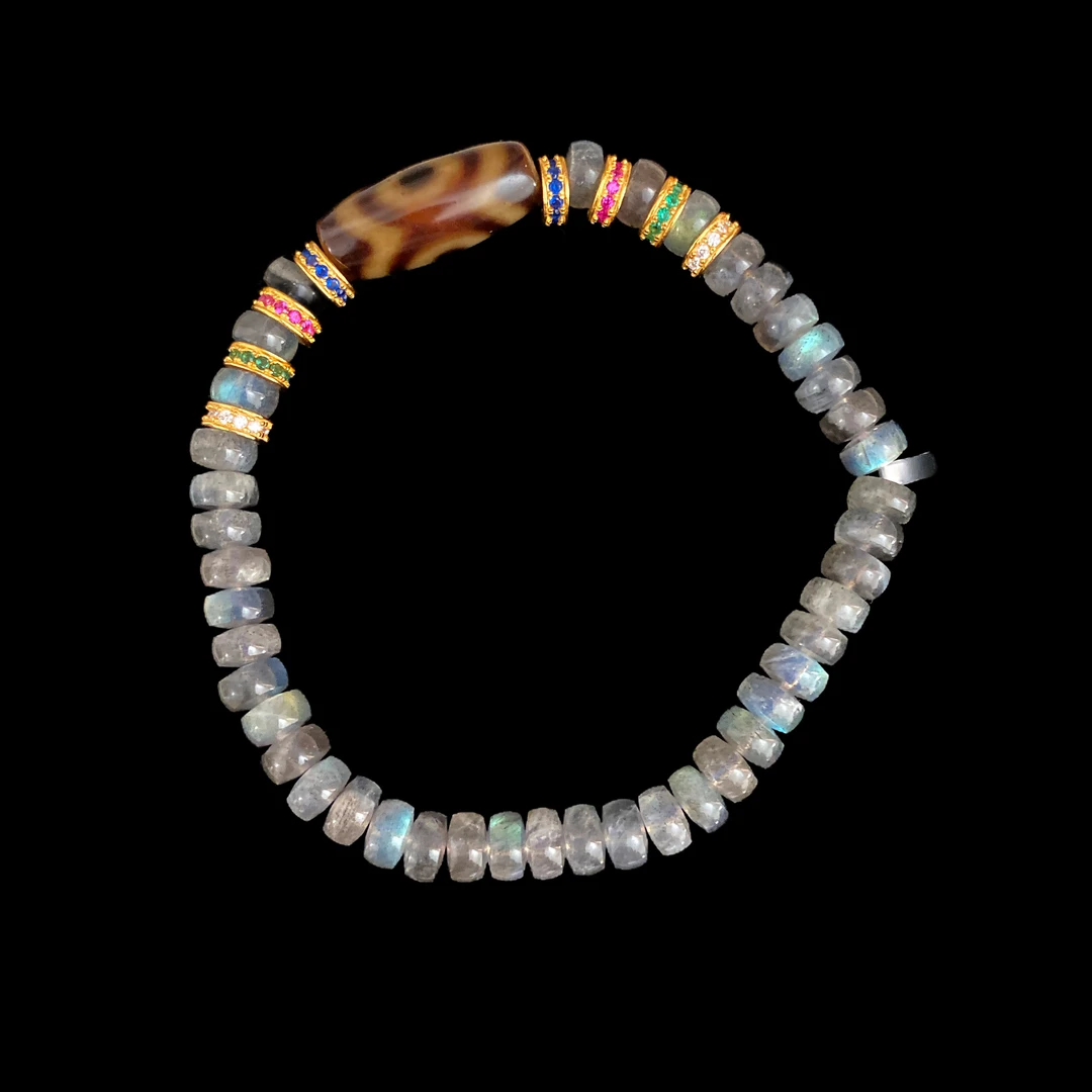 4290月光石手串孤品