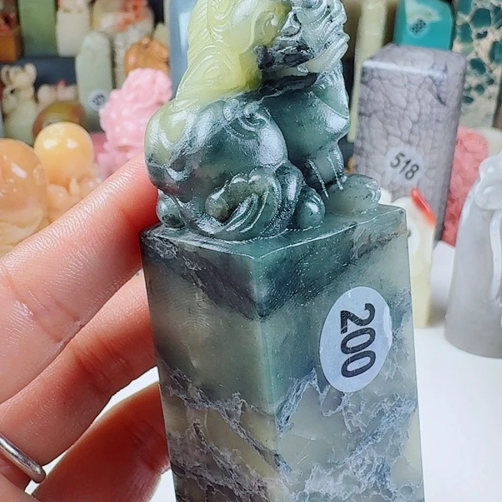 寿山石印石印石章料……