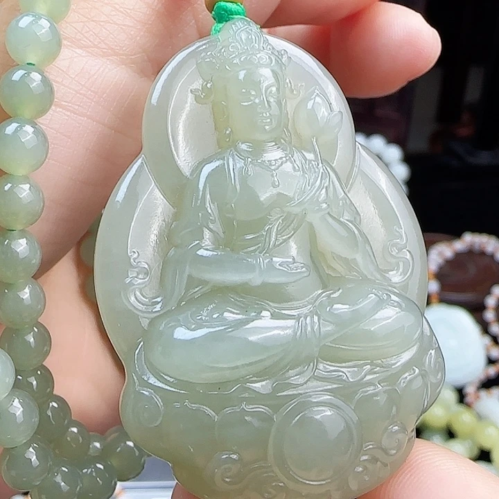 和田玉挂件未镶嵌定制发货