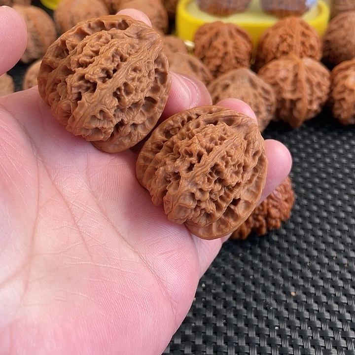 把件文玩核桃南疆石41尺