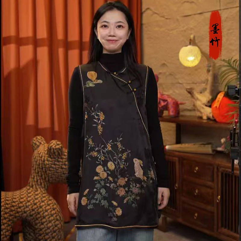 【70428】新中式女装中国风国潮高级感气质休闲女士上衣百搭