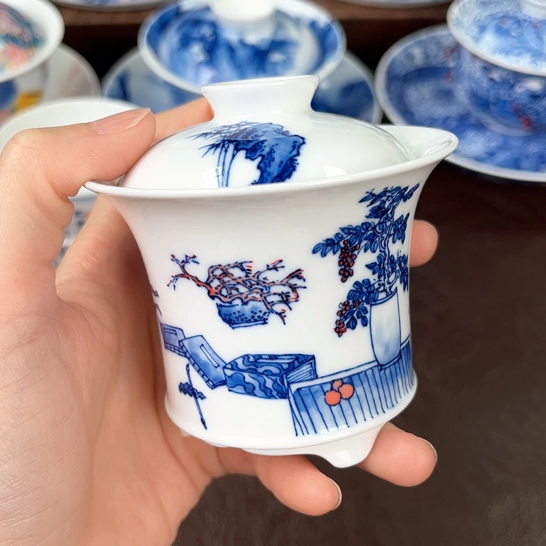 手绘高温瓷器瓷器