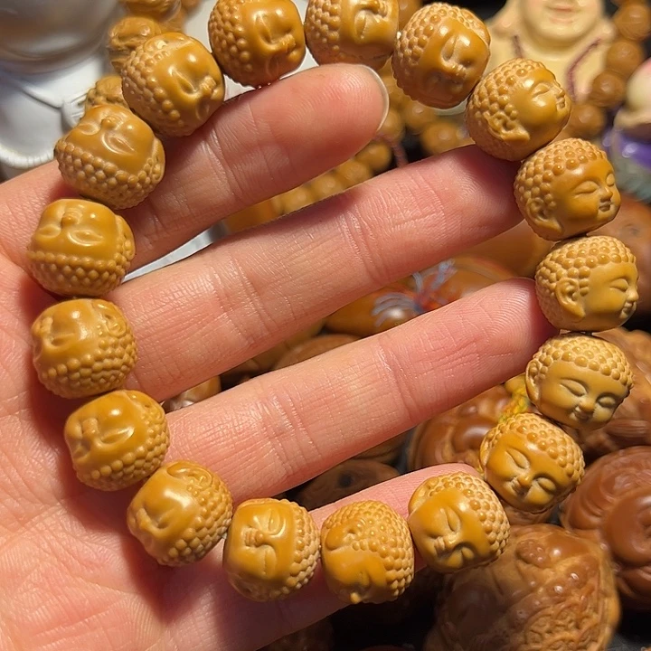 手串/手链橄榄核猴头1.45宝宝佛
