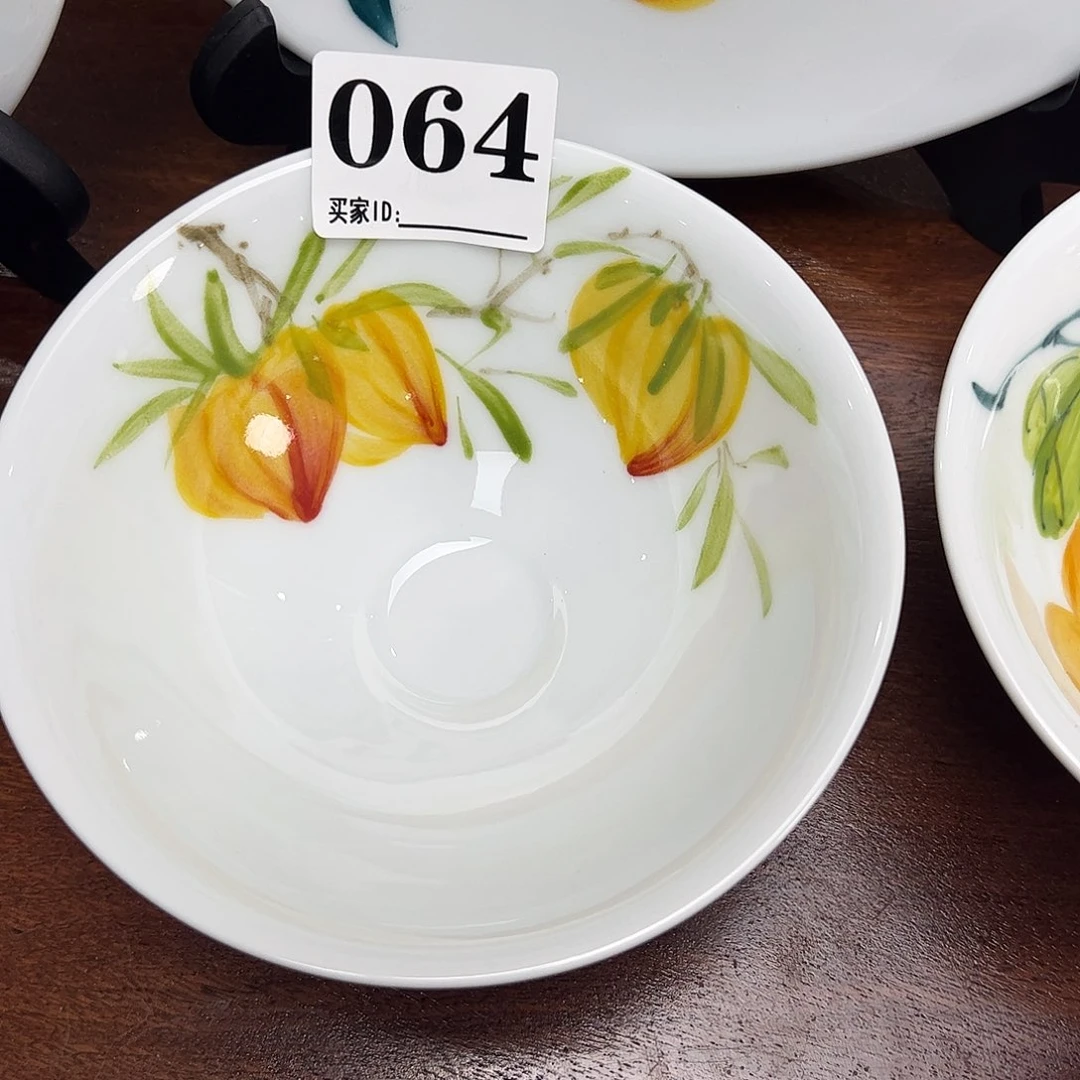 瓷片景德镇陶瓷手工手绘制作