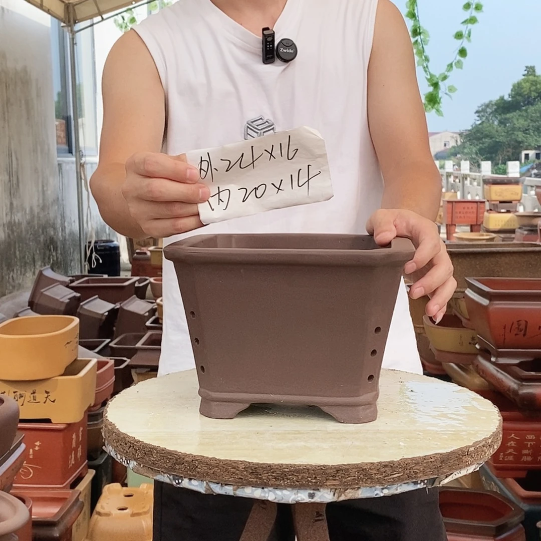 段泥花盆紫砂花盆