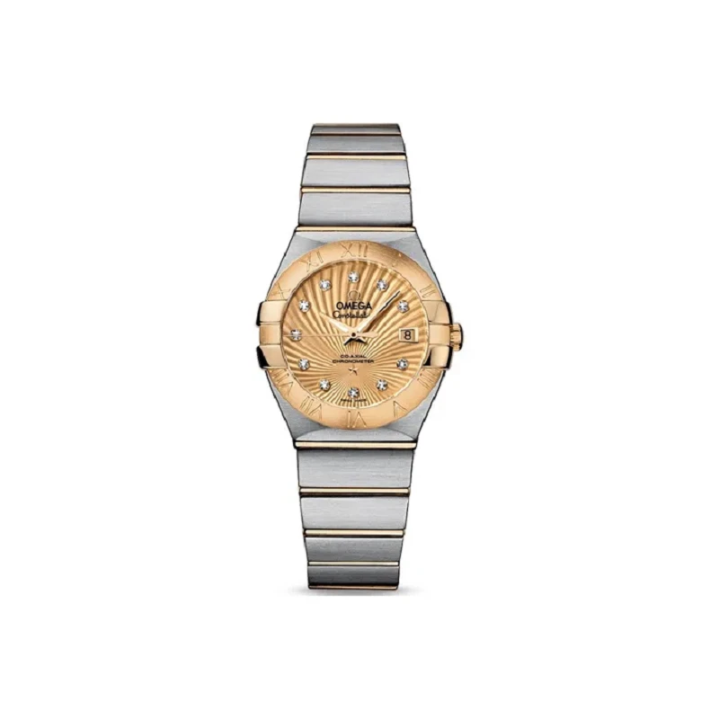 99新 Omega/欧米茄 99新 Omega 欧米茄自动机械/18k黄金/表径27mm