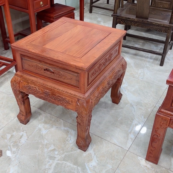 花梨木类成套家具大果紫檀角几