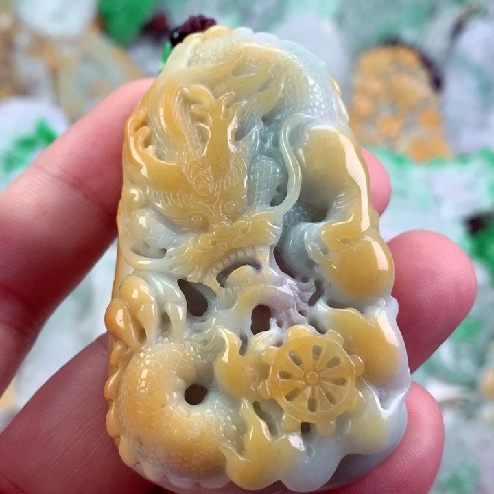 吊坠(不含链)未镶嵌翡翠