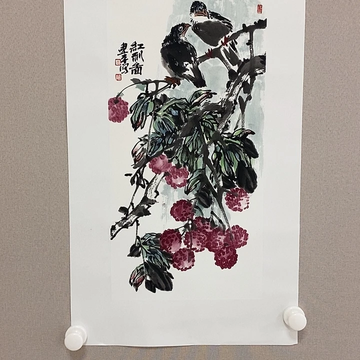 国画亲笔手绘原创