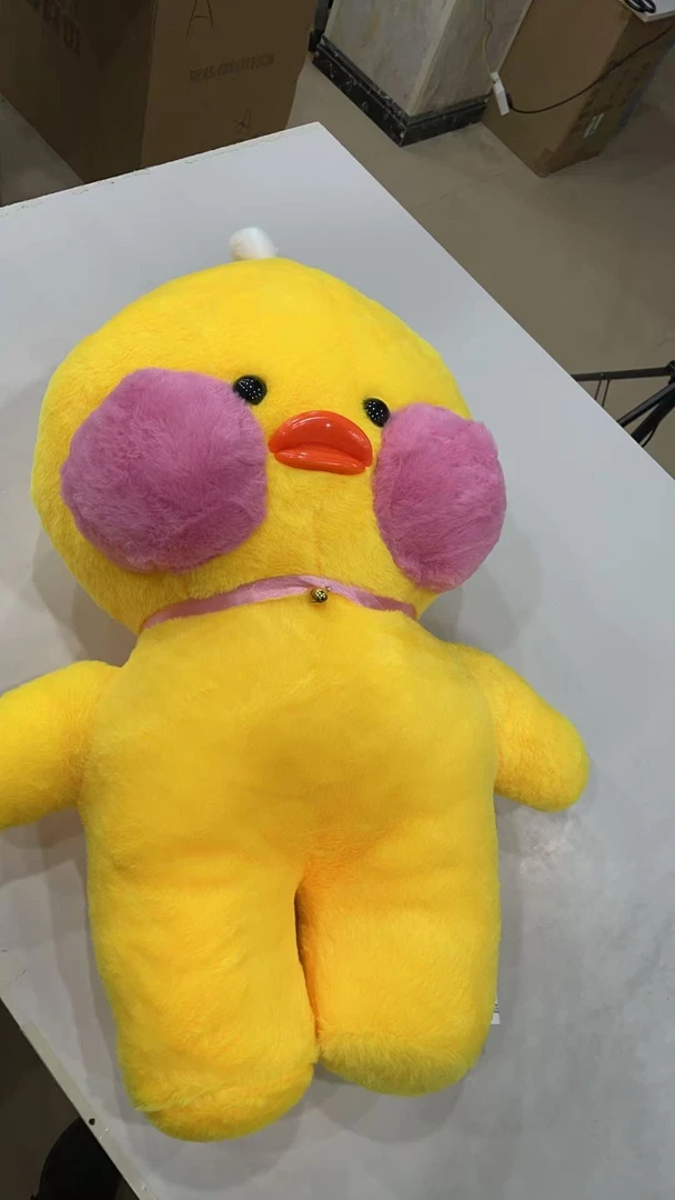 网红玻尿酸小黄鸭毛绒玩具可爱公仔少女心生日礼物