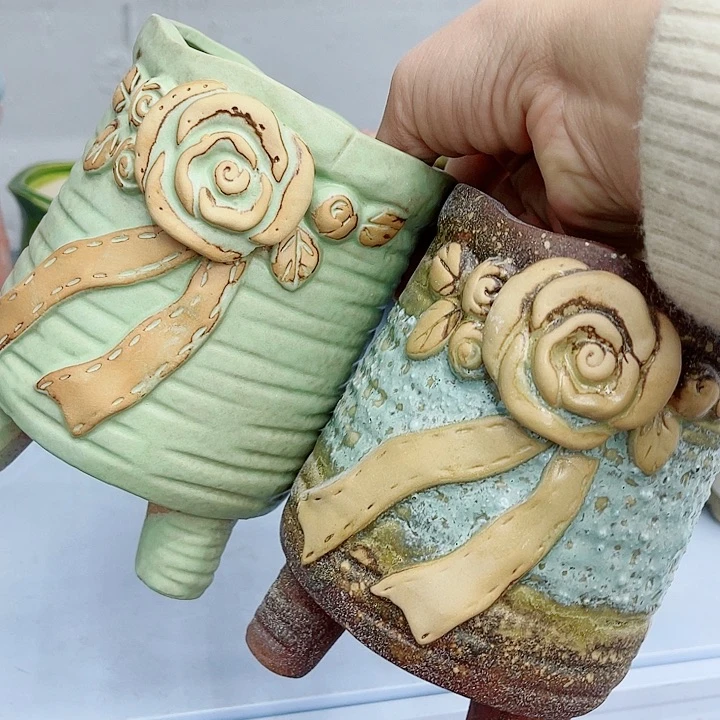 多肉绿植陶瓷花盆