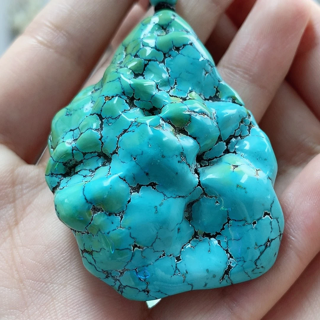 未镶嵌绿松石珠宝奇石