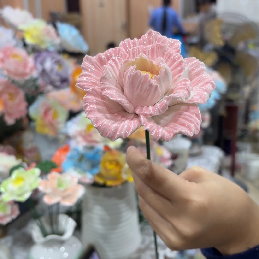 陶瓷花，20元发货，退款拉黑