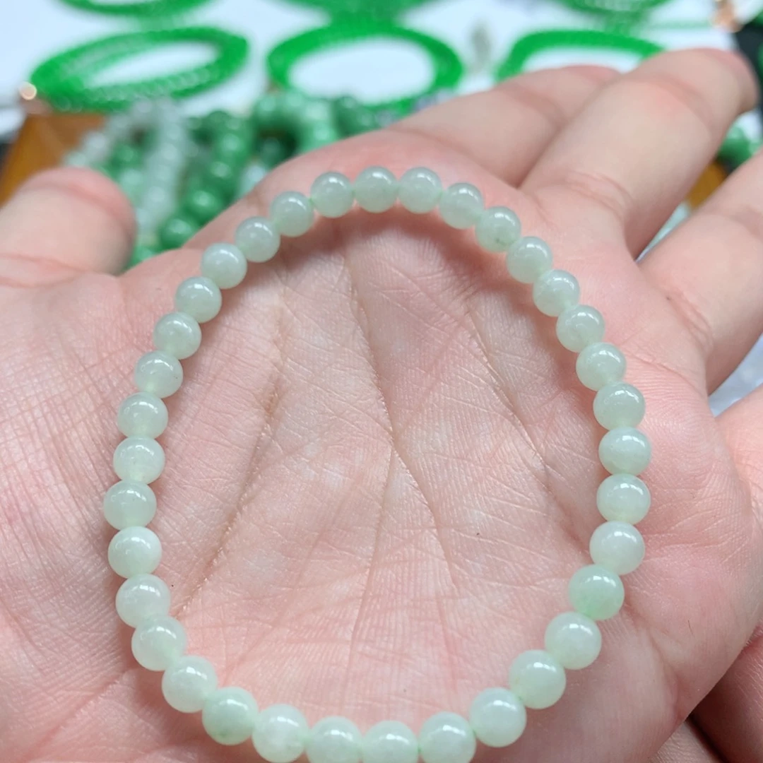 未镶嵌手链翡翠翡翠