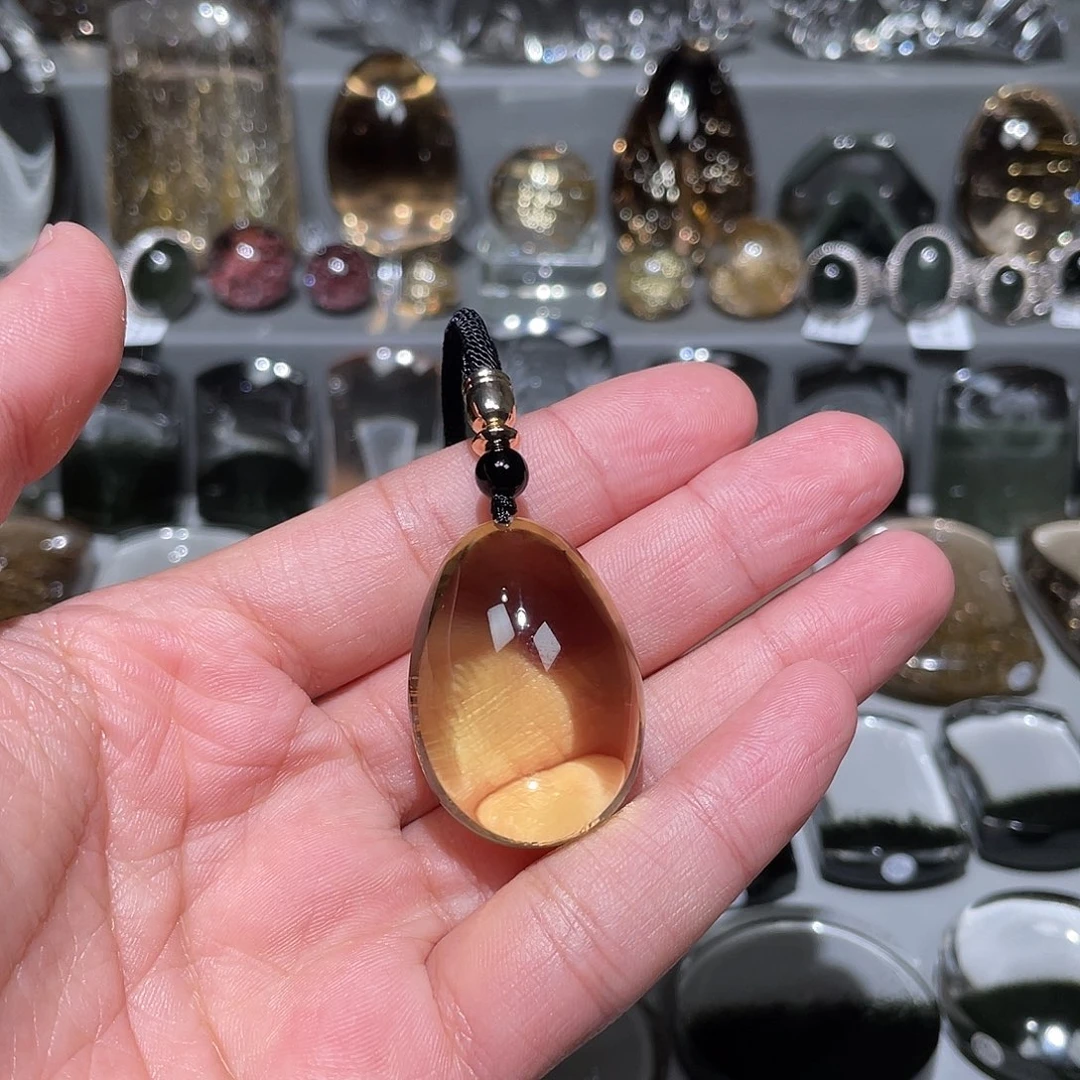 格***达水晶颈饰未镶嵌挂件