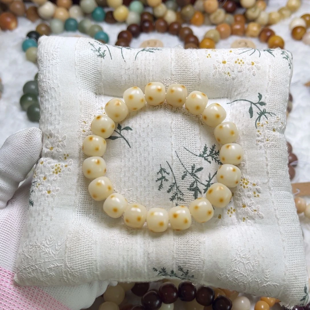 菩提根/象牙果吊坠斑点狗卡13