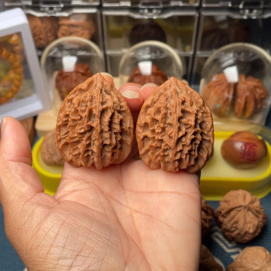 把件文玩核桃40霸王鼎