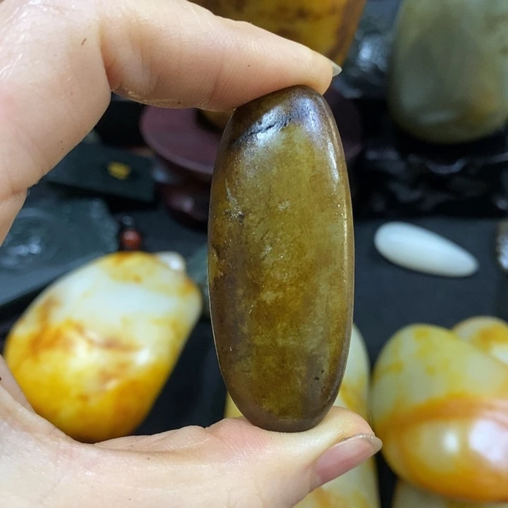 未镶嵌和田玉（糖玉）挂件