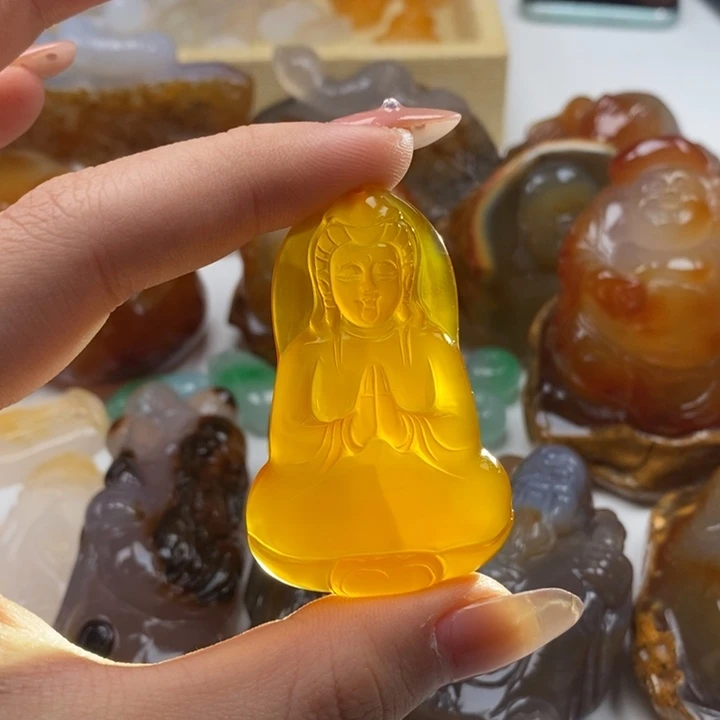 玛瑙/玉髓未镶嵌颈饰