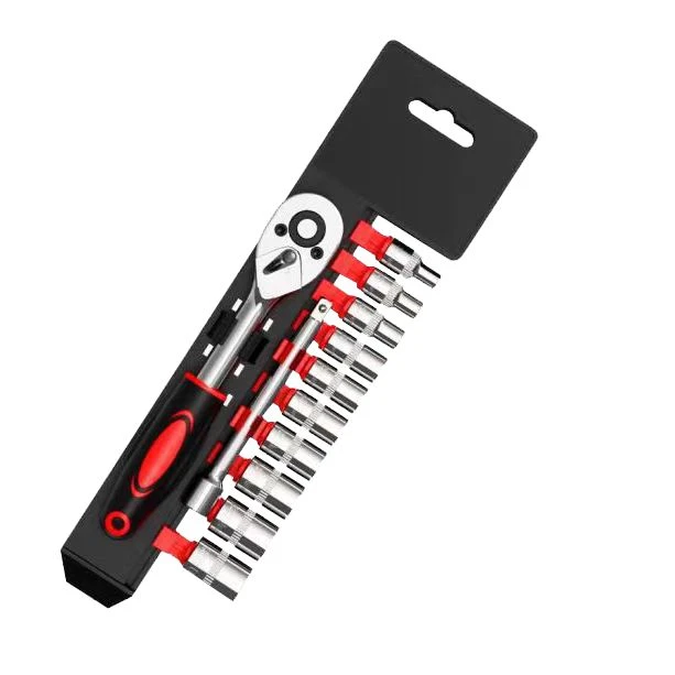 小飞12件套棘轮套筒扳手套装