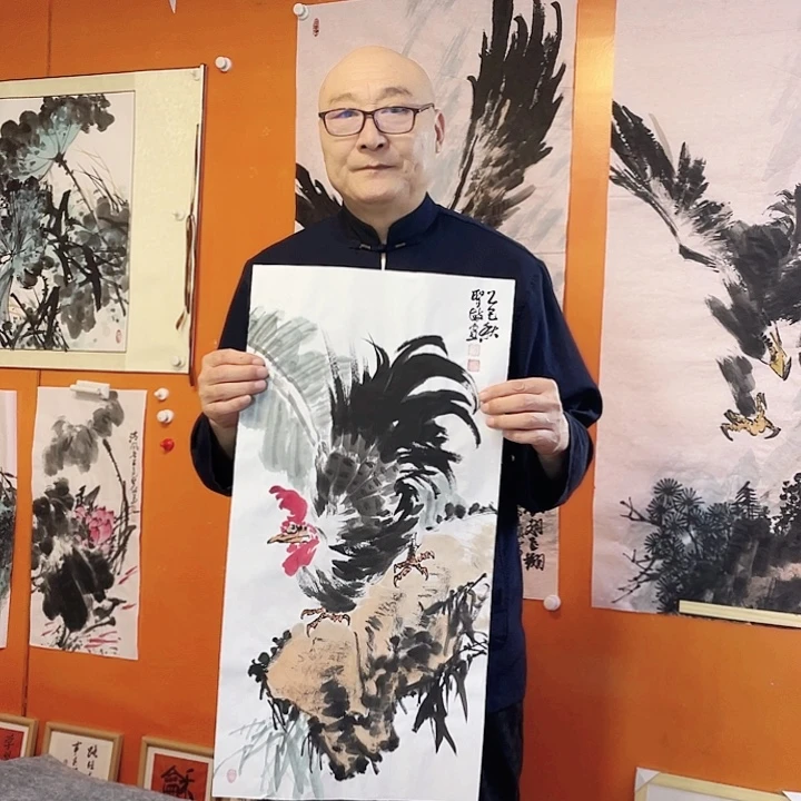 国画张圣敏先生纯手绘作品