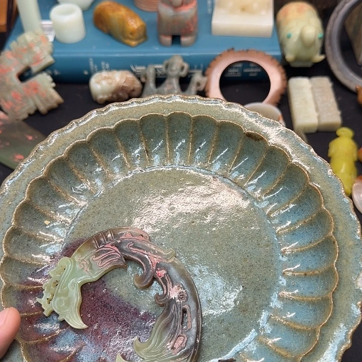 老***焦陶摆件我的心好痛啊我