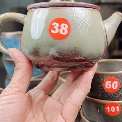 杯尚***坊原矿釉手工制作钧瓷