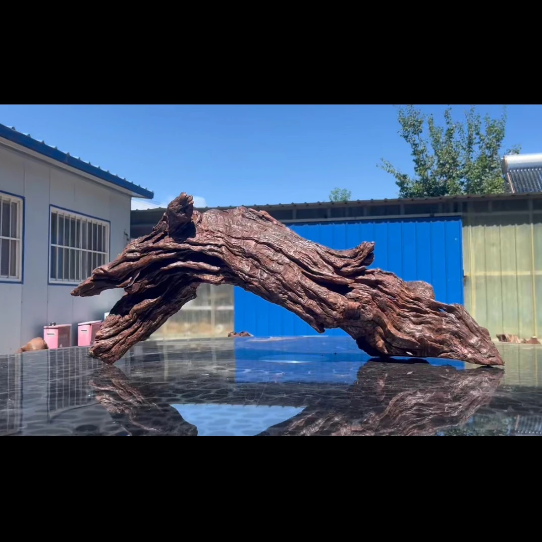 尺寸：86✖️22✖️32，鱼缸造景沉木，紫柚木，秒沉水，龙虎南美缸，包煮水