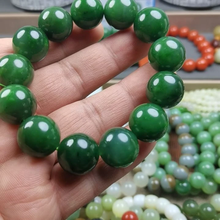 龙***下和田玉未镶嵌手链