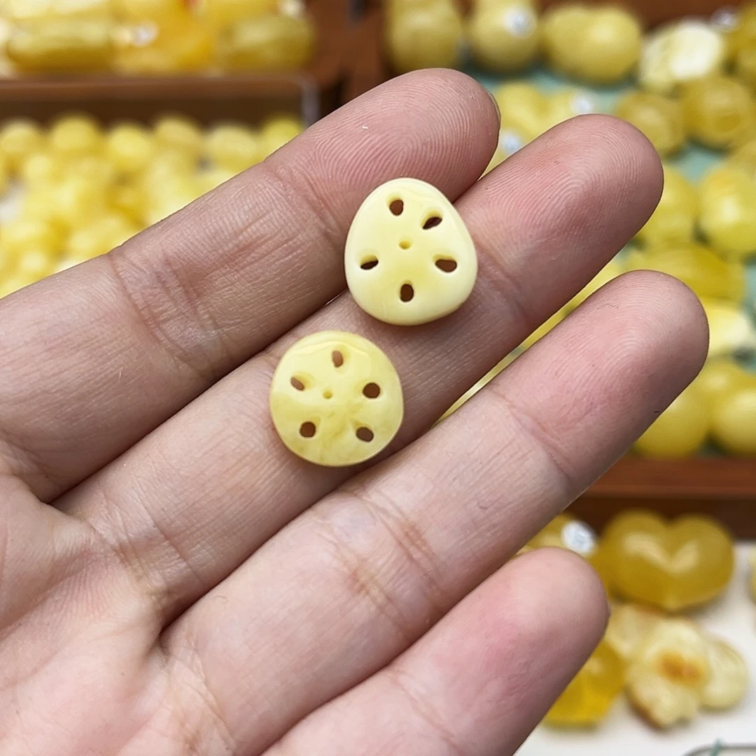 蜜蜡未镶嵌裸石天然