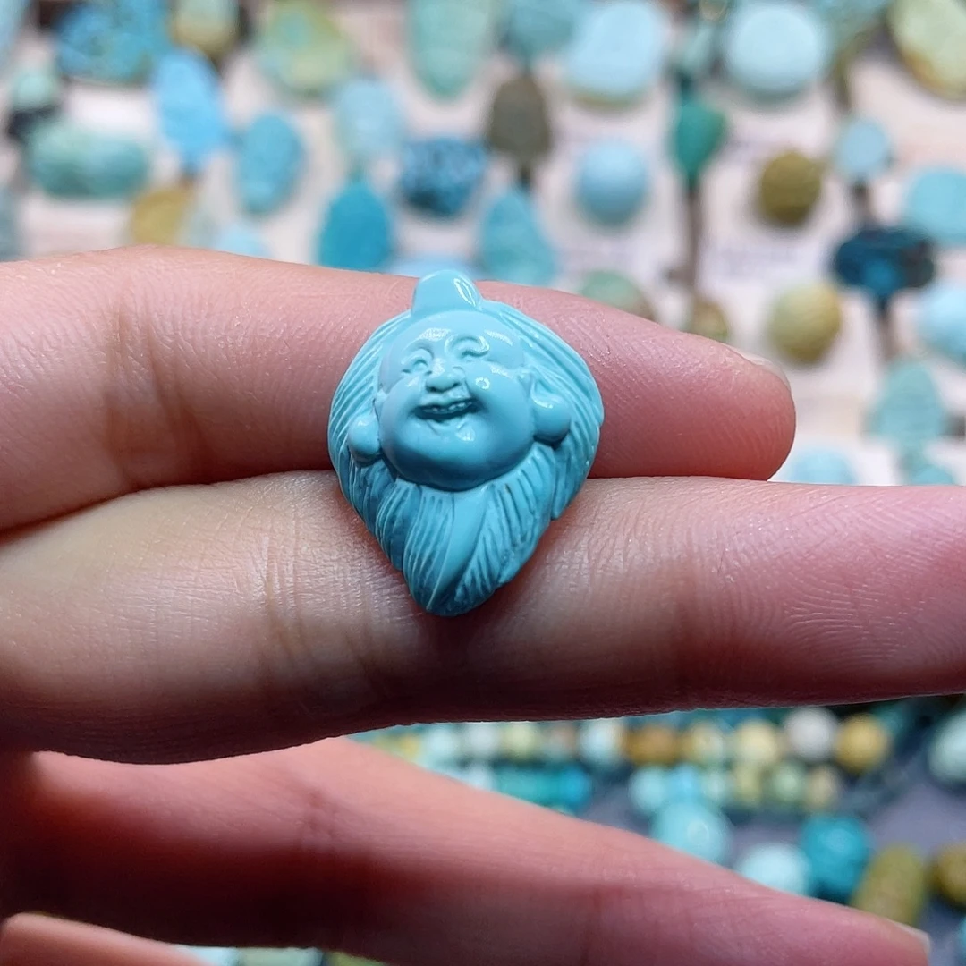 绿松石未镶嵌配饰